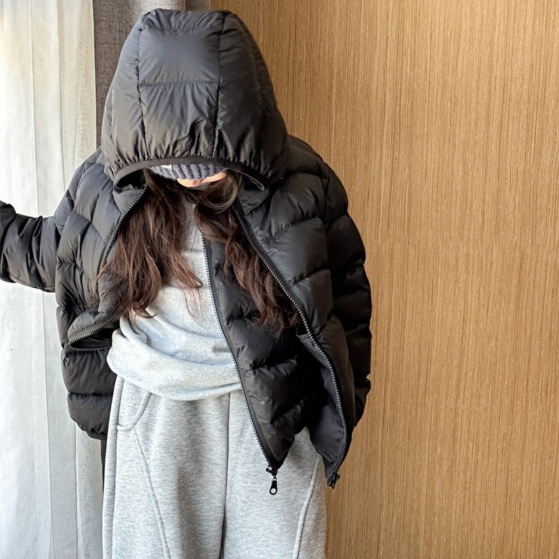 儿童轻薄羽绒服2025秋冬新款亲子保暖轻便洋气连帽男女童外套马甲,淘宝优惠券,粉丝福利购,淘宝优惠卷