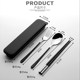 Chopsticks and spoon set student adult portable cute