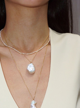 极细百搭经典珍珠项链