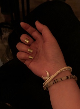 夏季天然自然系男女同款贝壳手链