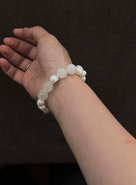 巴洛克蓝月光水晶手链