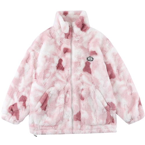 Tide, зимняя розовая утепленная куртка для влюбленных, бархатный пуховик, коллекция 2022