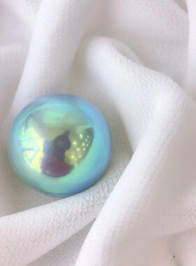 奄美大岛卡拉猫眼绿极光镜面珍珠