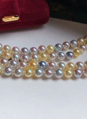 甜心风皇后糖果色项链混彩减龄