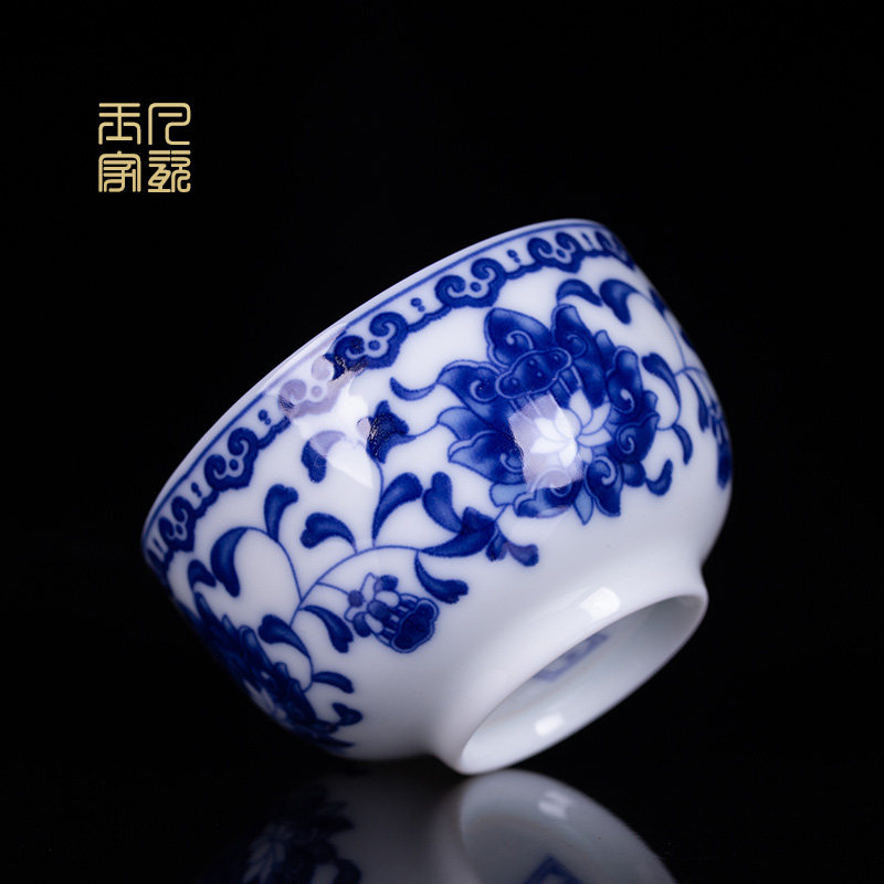 陶瓷白酒杯温酒器烫酒壶景德镇酒杯一两中式功夫茶具单个杯喝黄酒,淘宝优惠券,粉丝福利购,淘宝优惠卷