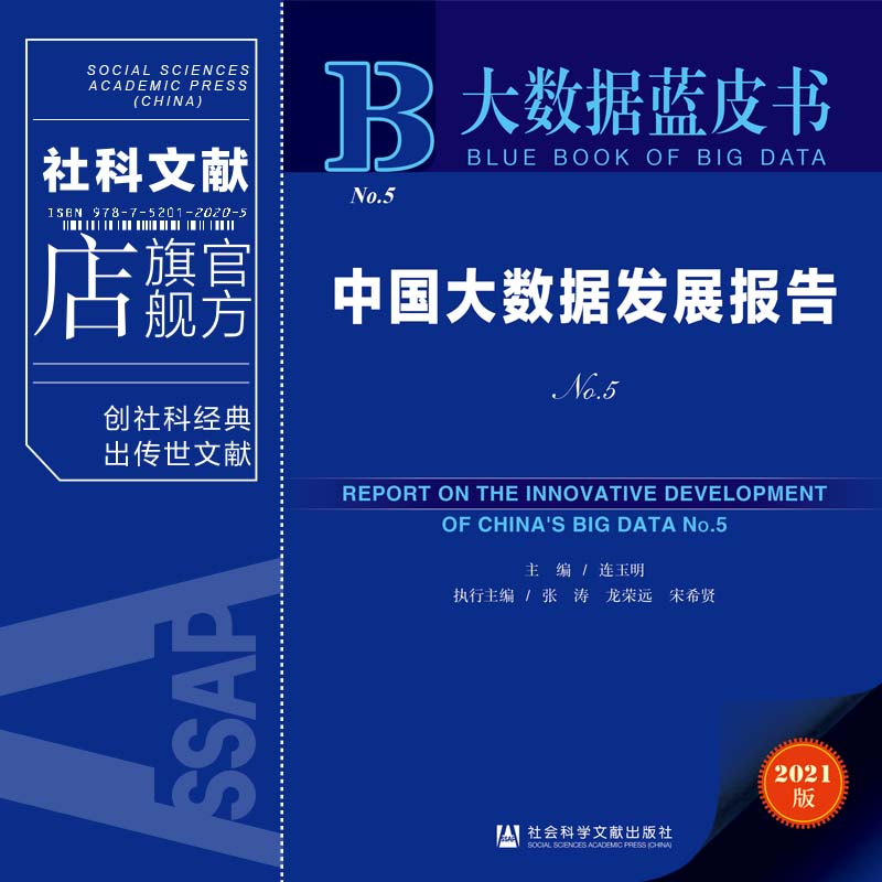 现货 官方正品 中国大数据发展报告 No.5 大数据蓝皮书 连玉明 主编社会科学文献出版社 社科文献202104 - 图0