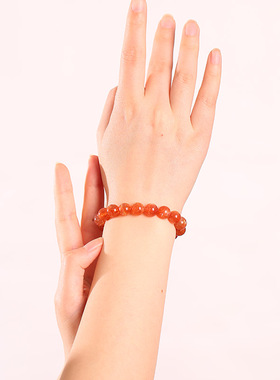 灵机麦玲玲「赤玉生烟」满金太阳素圈情人节礼物送女友