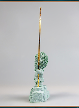 器物志青砂石摆件国潮桌面茶宠