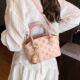 Handbag women's 2026 new high-end atmospheric light luxury niche high-end college shoulder bag crossbody bag