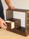 Japanese-style solid wood tiled tea shed tea ceremony storage box