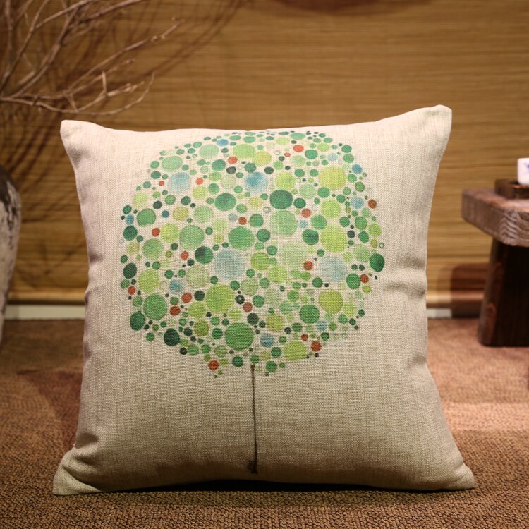 Cushion pillow Japanese cotton and linen cushion