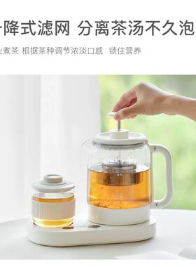 【原装正品】olayks立时养生壶小型办公室恒温家用玻璃烧水壶煮茶