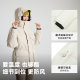 Pathfinder Mountain Down Jacket ຂອງແມ່ຍິງລະດູຫນາວໃຫມ່ Parker ຍ່າງປ່າກາງແຈ້ງເຢັນທີ່ສຸດພູເຂົາ Workwear ແອວ Jacket