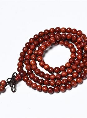 2026巴西猫眼檀108红花梨佛珠红檀木男女情侣款手串文玩