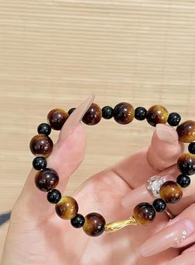 2026新中式锦鲤虎眼石手串女新款爆款显白手链精致百搭高级感手饰