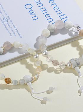 2026十八籽水晶五行多宝手链缺金补金平衡手串男女情侣热销新爆款