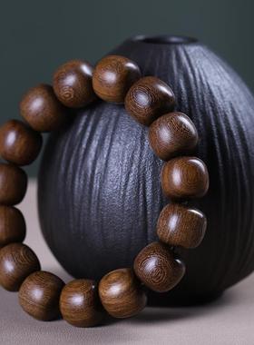 2026绿檀小叶紫檀黄花梨金丝楠绿檀檀香木老型桶珠算盘枣珠绕指柔