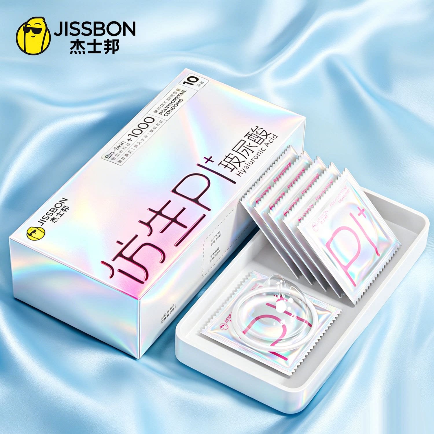 Jissbon Bionic PI Non-Latex Condoms with Hyaluronic Acid