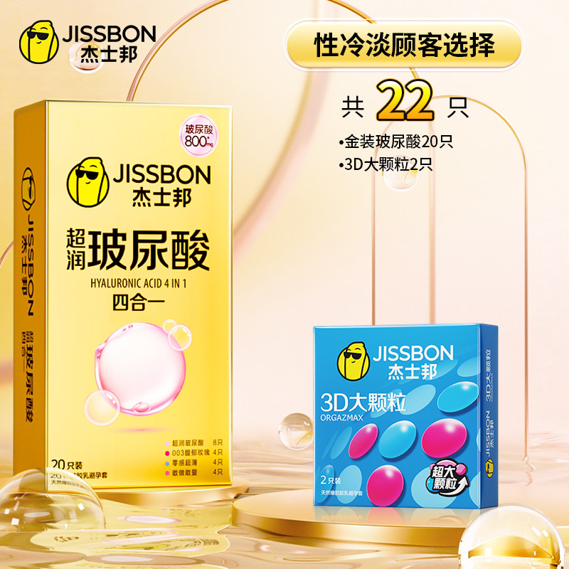 杰士邦金装玻尿酸超薄避孕套 detail 4