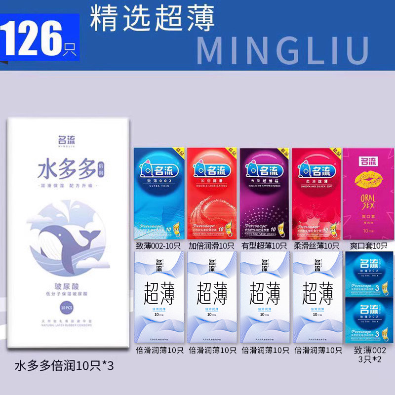 Man Flow Hyaluronic Acid Ultra-Thin Condoms detail 8