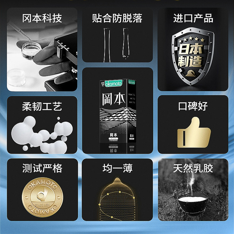 冈本超薄舒适避孕套 detail 3