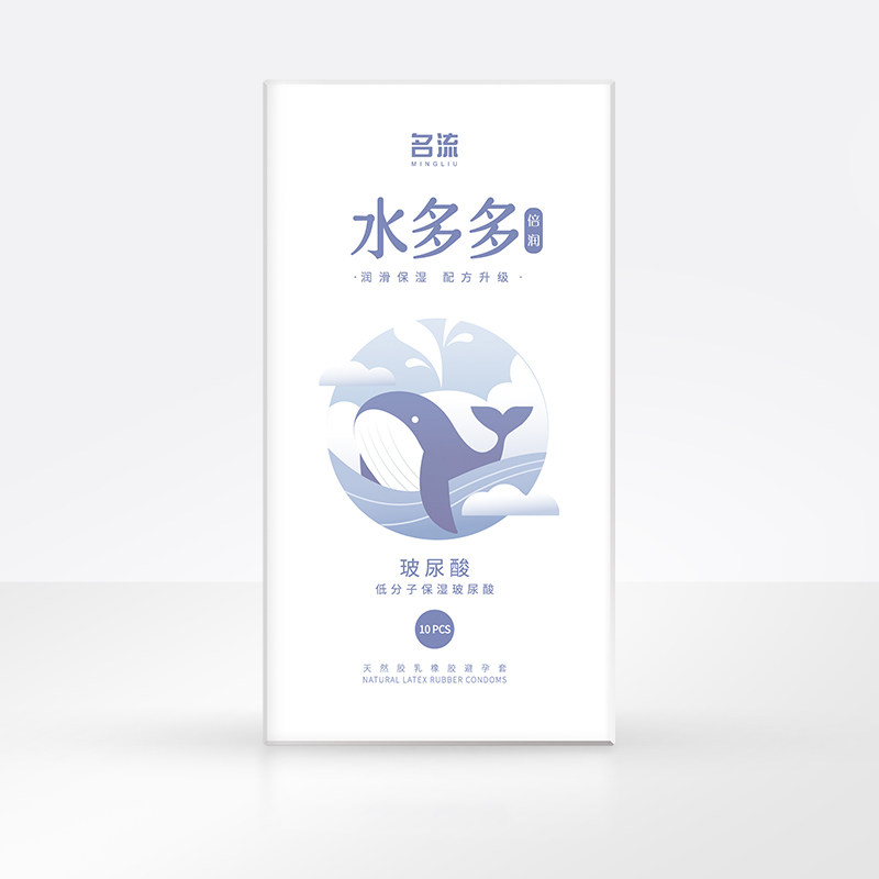 Man Flow Hyaluronic Acid Ultra-Thin Condoms detail 2