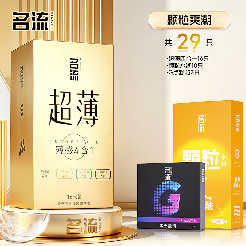 Ming Liu Ultra-Thin 4-in-1 Condoms detail 3