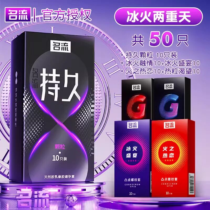 名流持久颗粒避孕套 detail 6