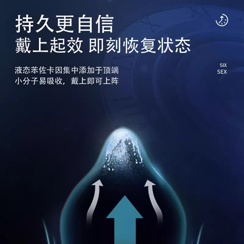 第六感避孕套延时持久装男用安全套正品旗舰店超薄裸入玻尿酸bytt - 图2