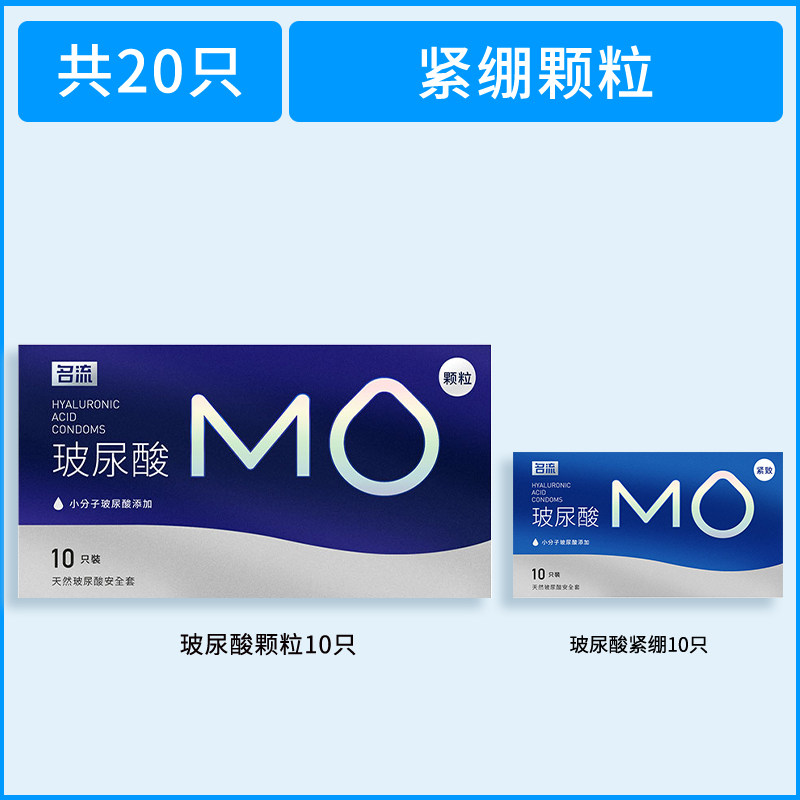 Manflow MO Hyaluronic Acid Granular Condoms detail 5