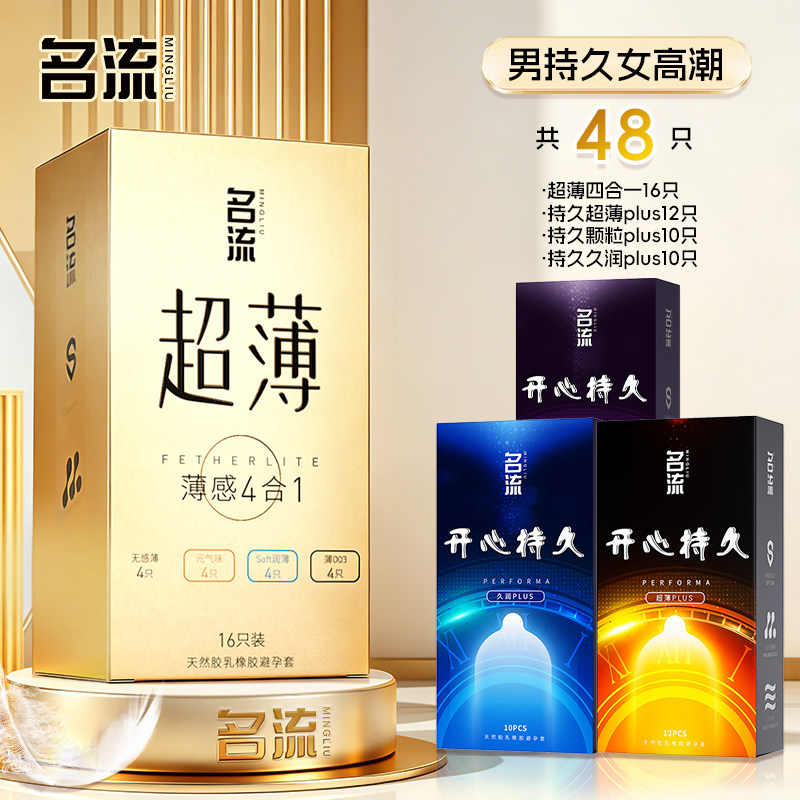 Ming Liu Ultra-Thin 4-in-1 Condoms detail 8
