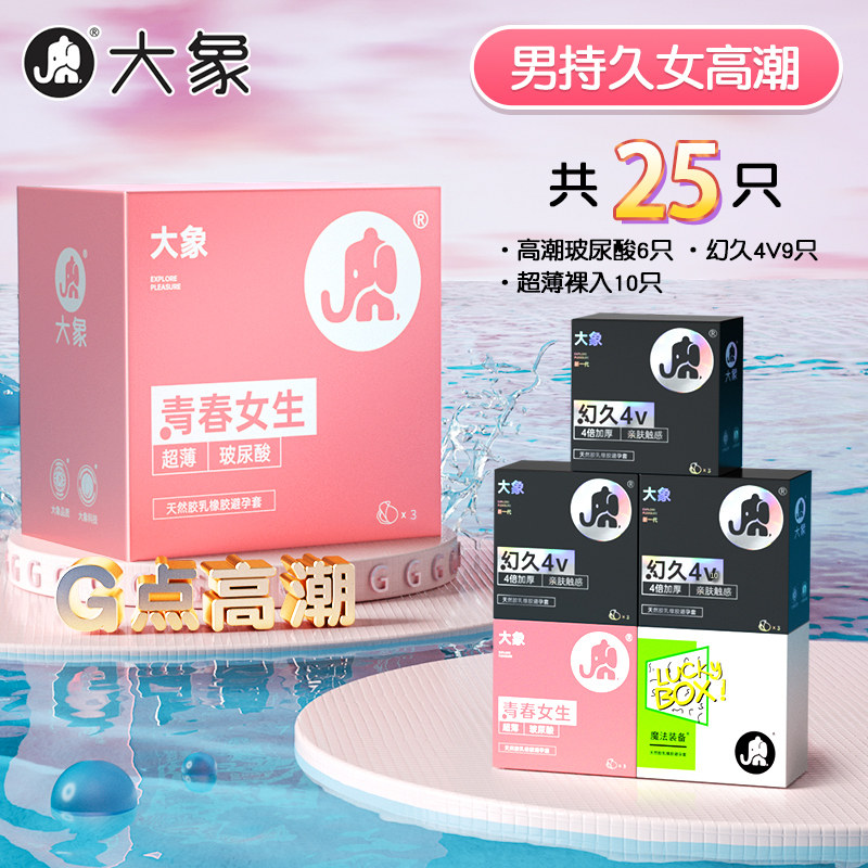 大象玻尿酸避孕套 - 超薄003 detail 8