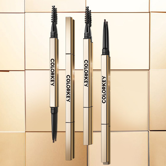 3 pieces丨Colorkey Colaqi Xiaojin chopsticks Eyebrow pencil Eyebrow powder for women waterproof and sweat-proof and not easy to decolorize