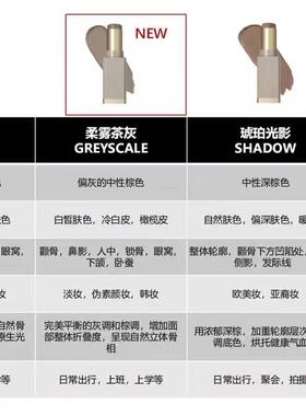 Anastasia/ABH无痕塑颜修容棒Halftone晨雾奶咖/greyscale古铜8g