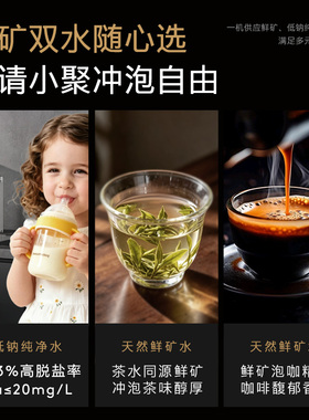COLMO睿极厨下净水器A22净矿一体