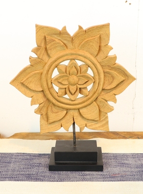 东南亚桌面装饰实木北欧