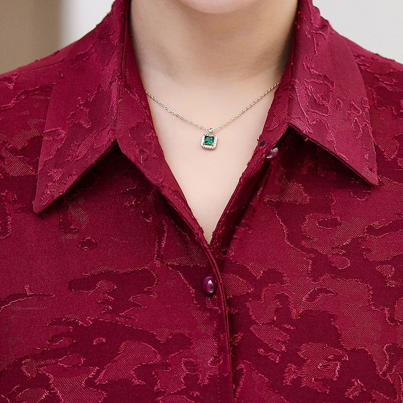 妈妈礼服高贵嫁女儿洋气婆婆连衣裙 恰时光中老年女装