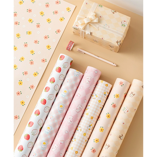 Сумка, упаковка, милая большая мультяшная детская розовая книжная обложка, подарочная коробка, пакет, подарок на день рождения, изысканный стиль