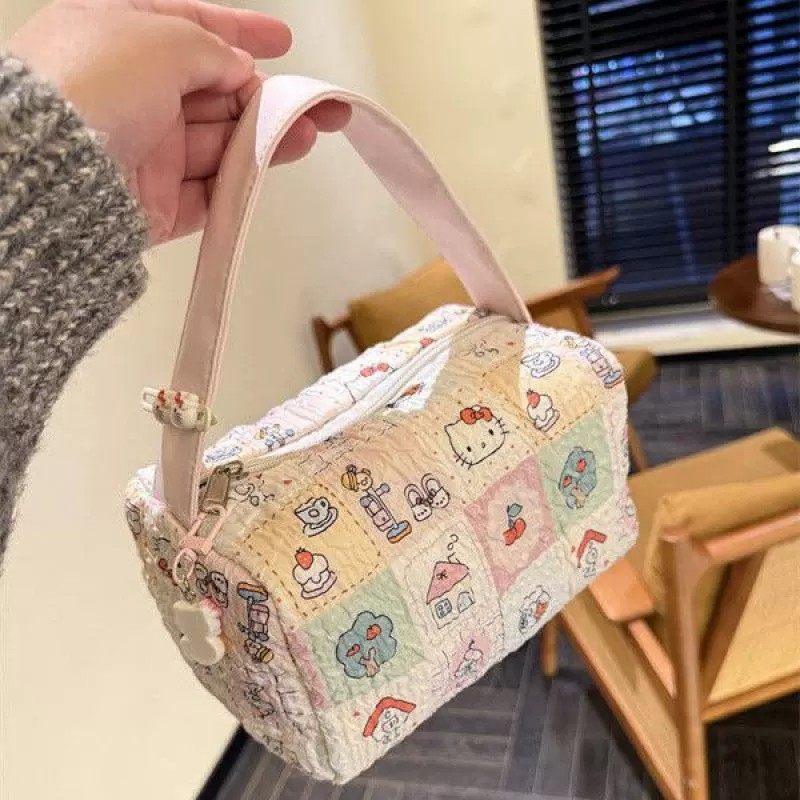 2025新款卡通猫咪便捷化妆洗漱包外出旅行收纳包大容量立体手提包,淘宝优惠券,粉丝福利购,淘宝优惠卷