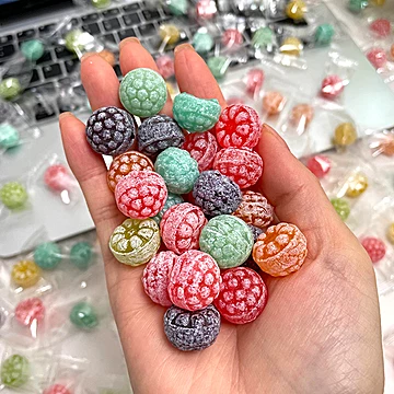 【240g约70颗】高颜值水果糖[3元优惠券]-寻折猪