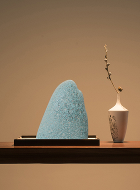 新中式风景观禅意假山茶室艺术品