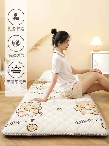 睡觉打地铺睡垫软垫学生宿舍床垫租房专用单人褥子海绵垫褥神器gr-图2