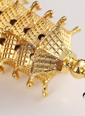 风水纯铜七层塔文昌塔摆件办公室