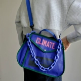 Оригинальная сумка на одно плечо, шоппер, портативная цепь, сумка подмышку