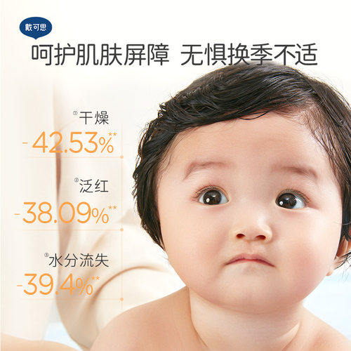 戴可思婴儿敏弱肌面霜舒缓秋冬润肤乳滋润补水儿童面霜舒润保湿霜 - 图2