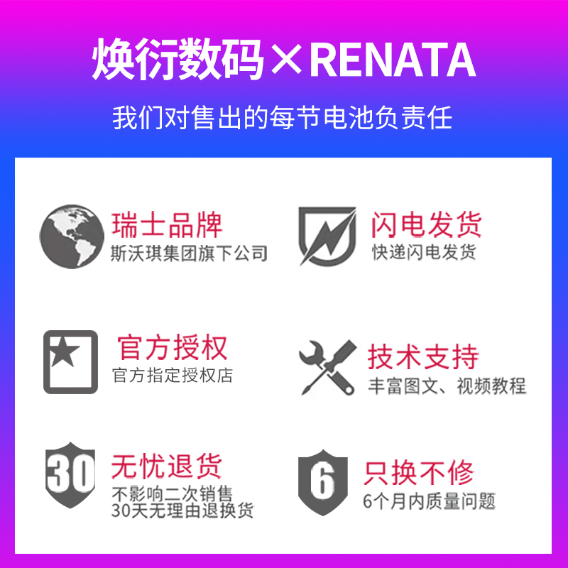 RENATA瑞士CR2032纽扣电池适用于戴尔N5010 N4110 N4050 N5110 M6700 M6600笔记本电脑主机台式主板电池M4800 - 图3