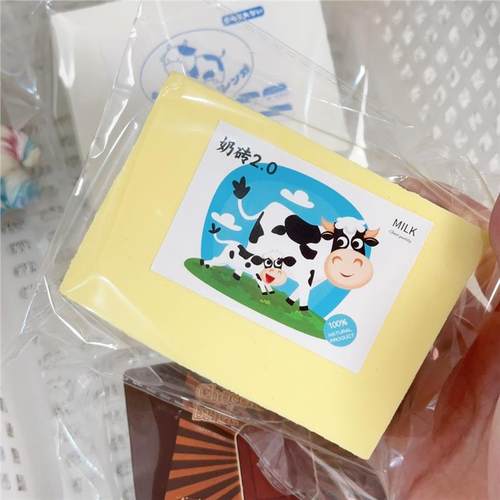 奶砖慢回弹湿软吸手指真食玩黄油糕点高颜值捏捏乐发泄解压玩具 - 图3