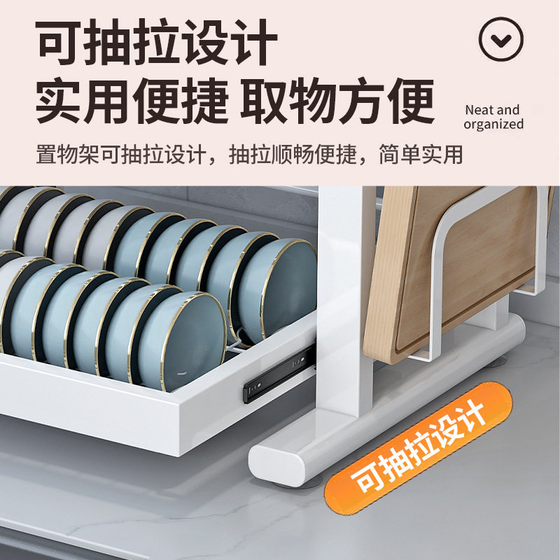 厨房碗碟收纳架家用碗架碗柜碗盘收纳盒刀架沥水架置物架子,淘宝优惠券,粉丝福利购,淘宝优惠卷