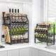 Kitchen storage rack multi-layer floor-standing storage rack