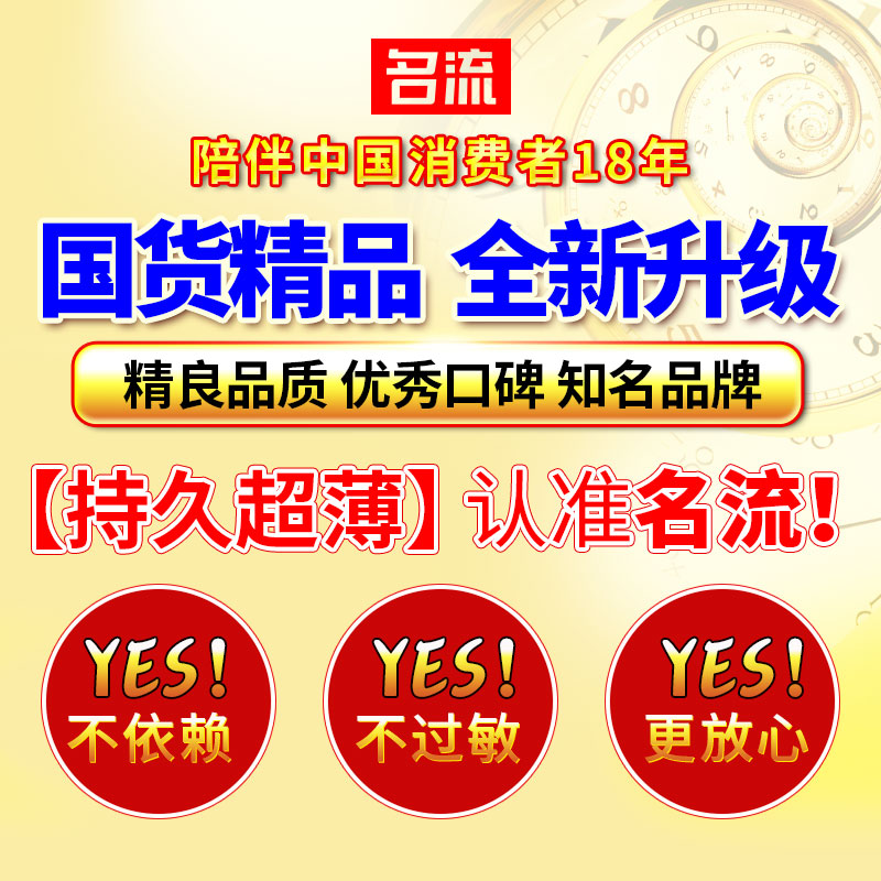 名流延时避孕安全套男用持久装防早泄情趣锁精环迟官方旗舰店正品-图3